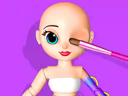 Gêm ASMR Doll Repair ar-lein