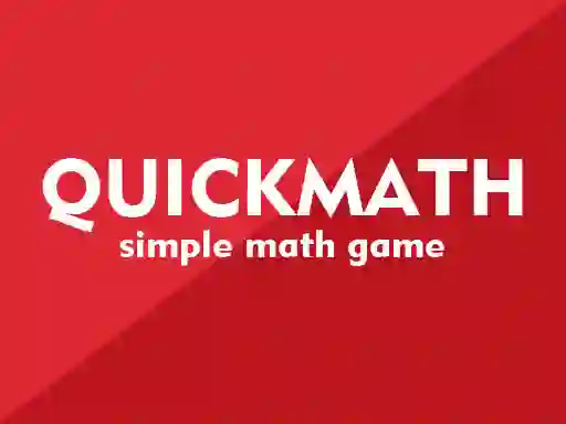 Gêm Quickmath ar-lein