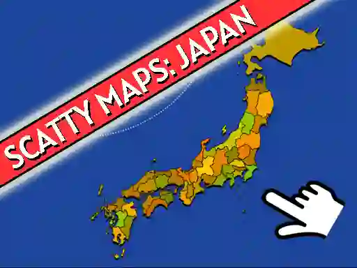 Gêm Scatty Maps Japan ar-lein