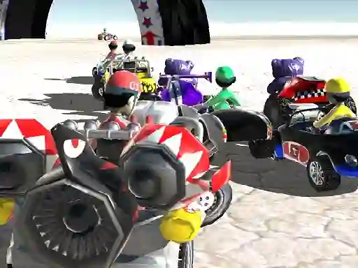Gêm Xtreme Racing Cartoon 2019 ar-lein
