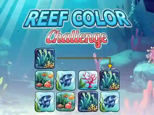Gêm Reef Color Challenge ar-lein