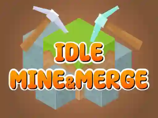 Gêm Idle Mine&Merge ar-lein