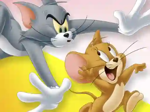 Gêm Tom and Jerry Jigsaw Puzzle Collection ar-lein