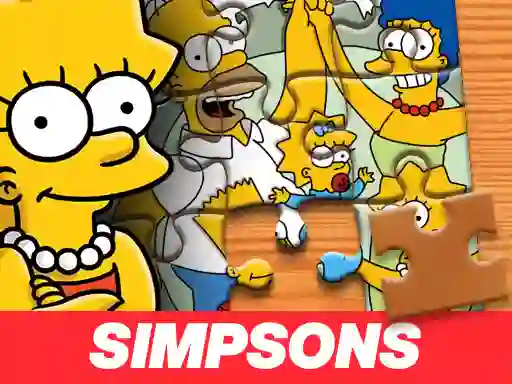 Gêm Simpson Jigsaw Puzzle ar-lein