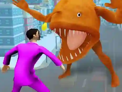 Gêm Home Rush The Fish Fight ar-lein