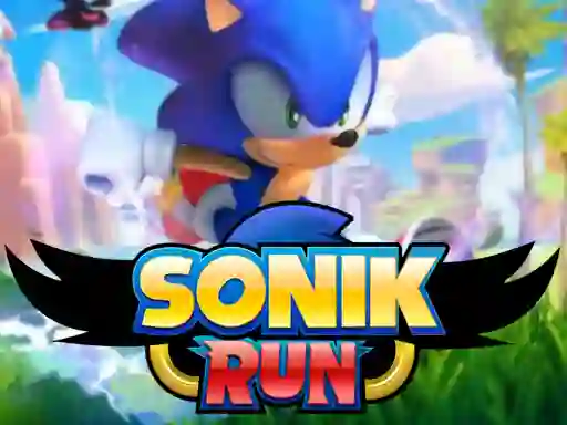 Gêm Sonik Run ar-lein