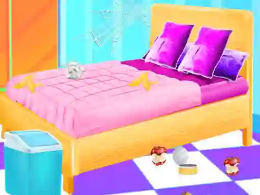 Gêm Baby Taylor House Cleaning And Decorating ar-lein