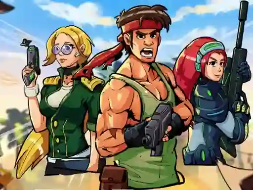 Gêm Metal Shooter Brother Squad ar-lein