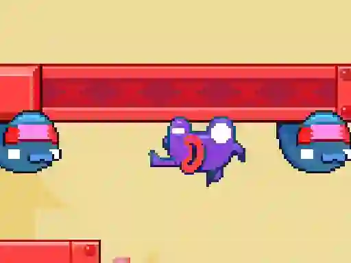 Gêm Frogy Ninja 2D ar-lein