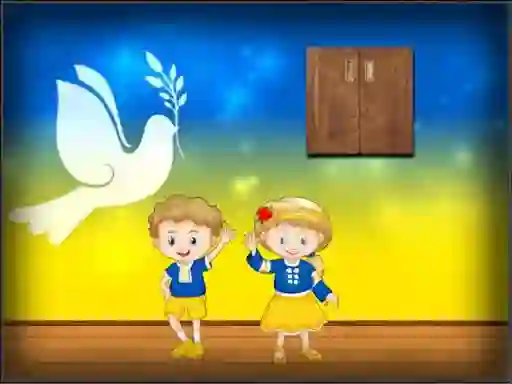 Gêm Amgel Peace Room Escape ar-lein