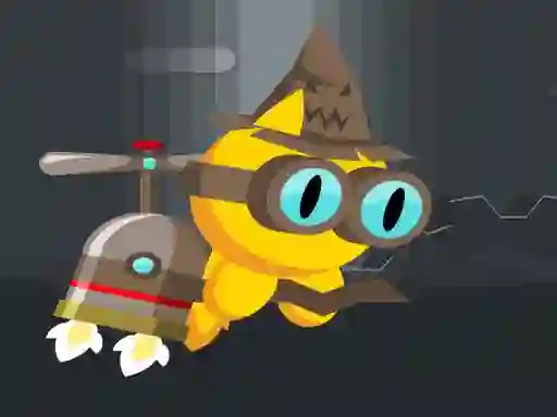 Gêm FlapCat Halloween ar-lein