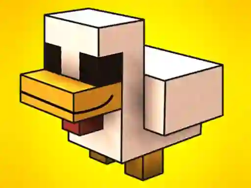 Gêm Noob Chicken Farm Tycoon ar-lein