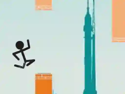 Gêm Flappy Stickman ar-lein