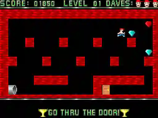 Gêm Dangerous dave ar-lein