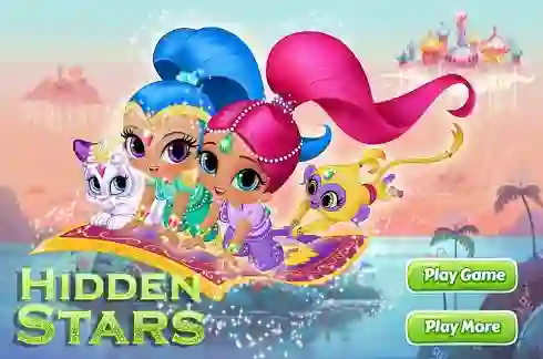 Gêm Shimmer and Shine Hidden Stars ar-lein