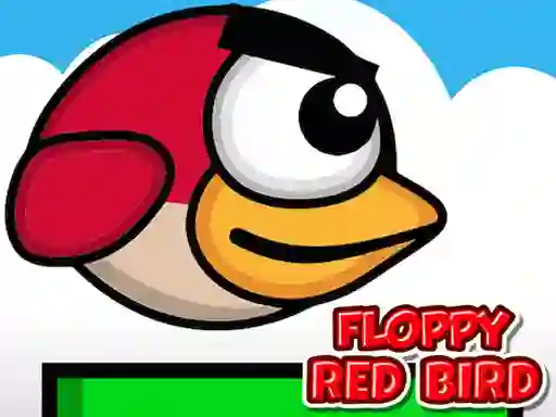 Gêm Floppy Red Bird ar-lein