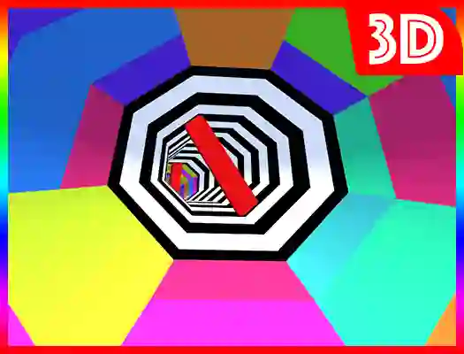 Gêm Color Tunnel ar-lein