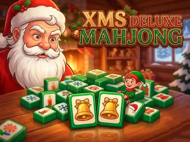 Gêm Xmas Mahjong Deluxe ar-lein