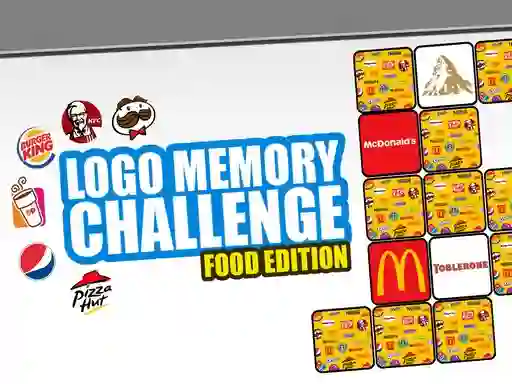 Gêm Logo Memory Food Edition ar-lein