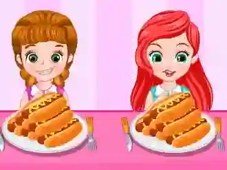 Gêm Princess Hotdog Eating Contest ar-lein