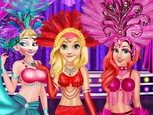 Gêm Princess As Los Vegas Showgirls ar-lein