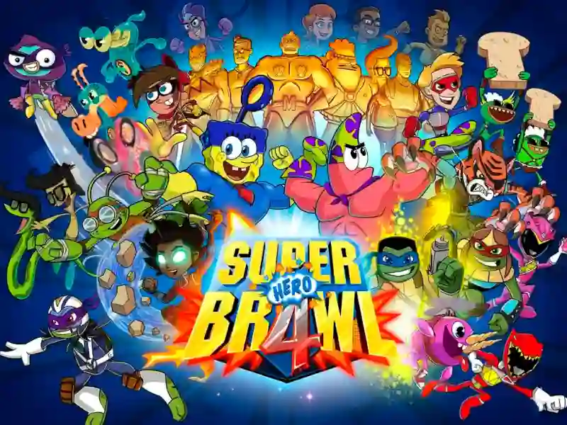 Gêm Super Hero Brawl 4 ar-lein
