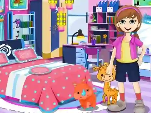 Gêm My Cute Room Decor ar-lein