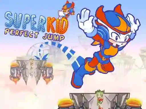 Gêm Super Kid Perfect Jump ar-lein