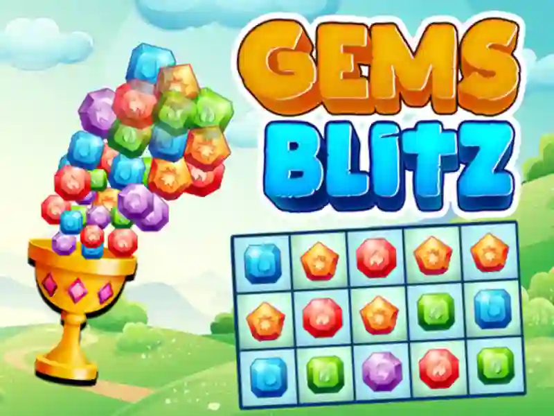 Gêm Gems Blitz ar-lein