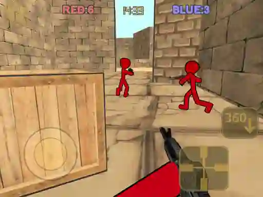 Gêm Stickman Counter Terror Shooter ar-lein