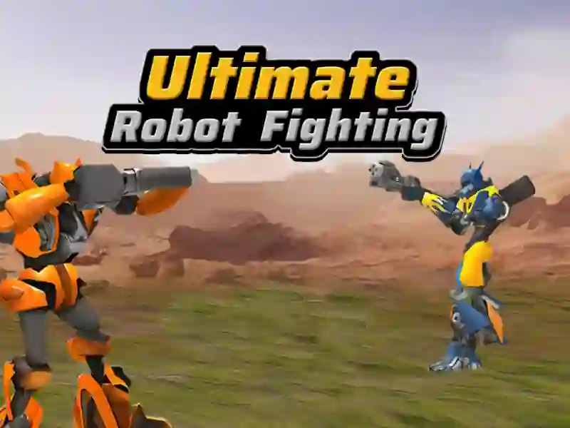 Gêm Ultimate Robot Fighting ar-lein