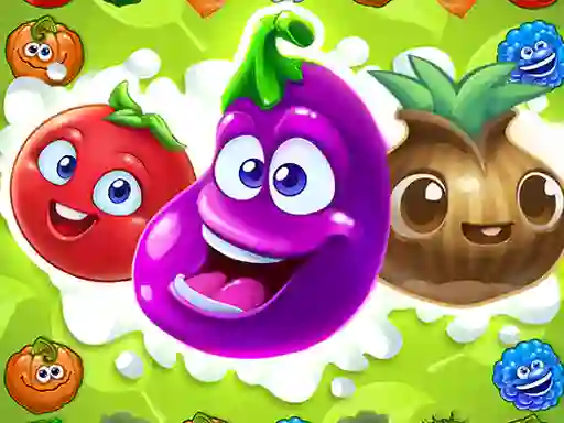 Gêm Farm Pop Match-3 Puzzle ar-lein