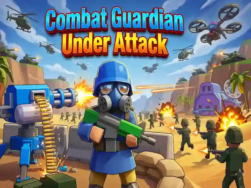 Gêm Combat Guardian Under Attack ar-lein