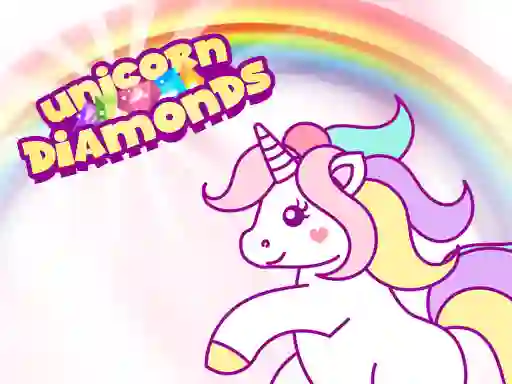 Gêm Unicorn Diamonds ar-lein