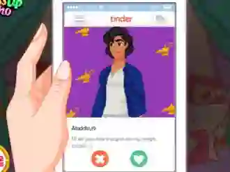 Gêm Elsa Online Dating ar-lein