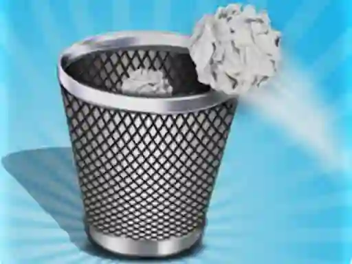 Gêm Trash Toss Paper Flings ar-lein