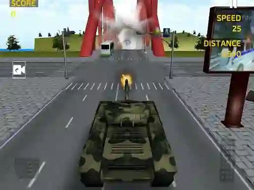 Gêm Army Tank Driving Simulation ar-lein