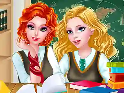 Gêm Princesses at Royal College ar-lein