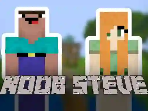 Gêm Noob Steve ar-lein