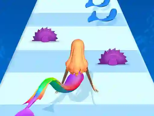 Gêm Mermaids Tail Rush ar-lein