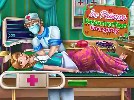 Gêm Ice Princess Resurrection Emergency ar-lein