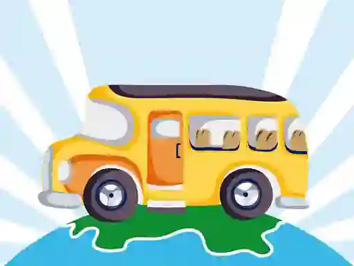 Gêm School Bus Difference ar-lein