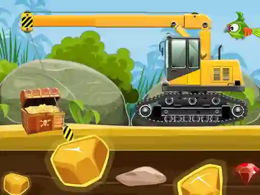 Gêm Gold Truck Crane ar-lein