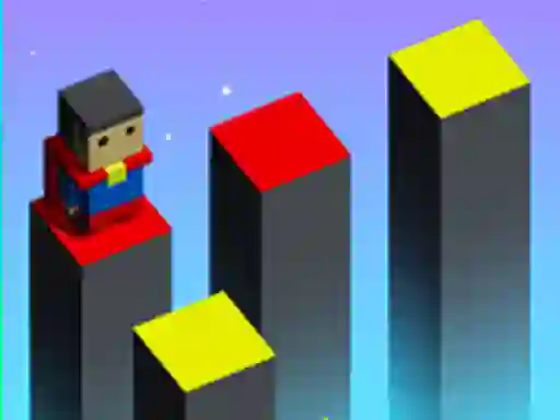 Gêm Color Cube Jump ar-lein