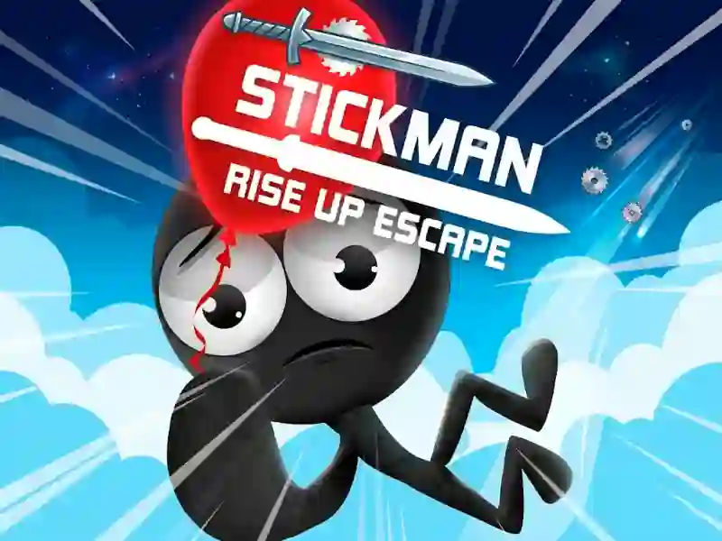 Gêm Stickman Rise Up Escape ar-lein