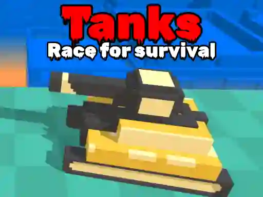 Gêm Tanks Race For Survival ar-lein