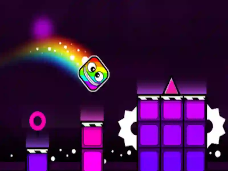 Gêm Geometry Rash ar-lein