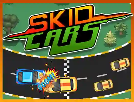 Gêm Skid Cars ar-lein