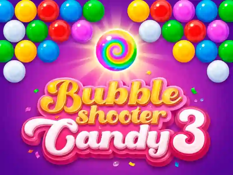Gêm Bubble Shooter Candy 3 ar-lein