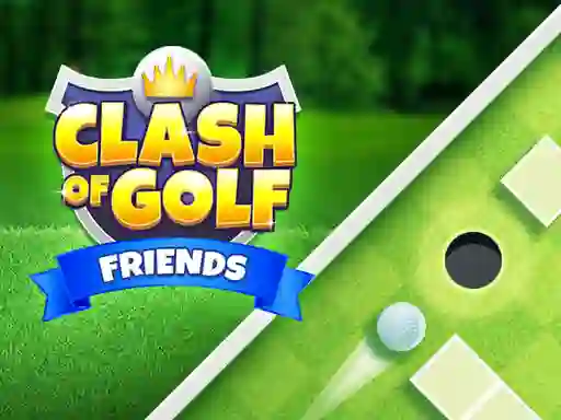 Gêm Clash of Golf Friends ar-lein